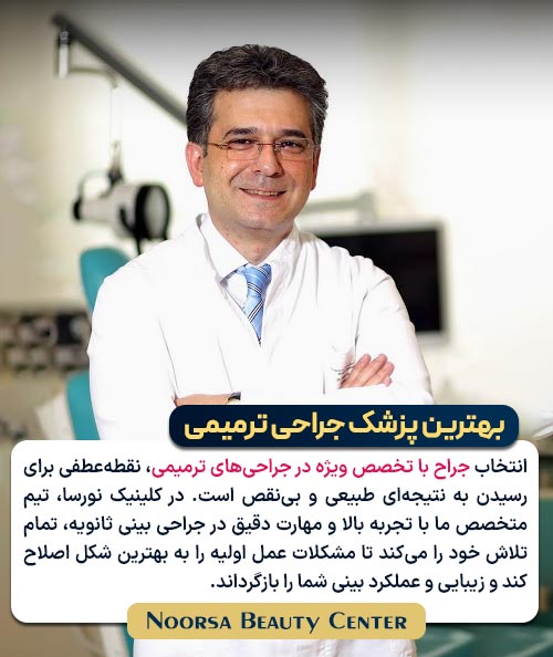 بهترین جراح بینی ترمیمی - دکتر مجید نصیری