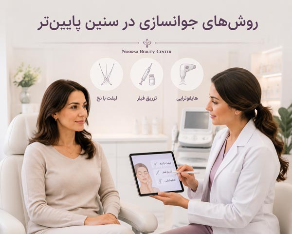 روش های جوانسازی در سنین پایین